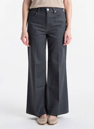 Pantalon larg închidere cu fermoar sub clapetă cu nasturi mărime normală negru LEVI'S femeie