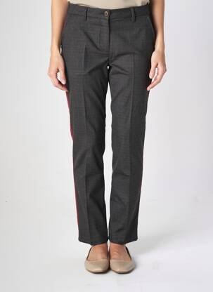 Pantalon chino elasticitate mărime normală gri REIKO femeie