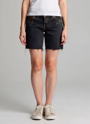 Șort țesătură denim mărime normală negru LEVI'S femeie