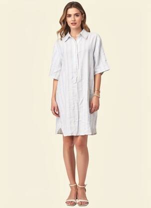 Rochie scurtă mâneci scurte mâneci scurte albastru SAMSOE & SAMSOE femeie