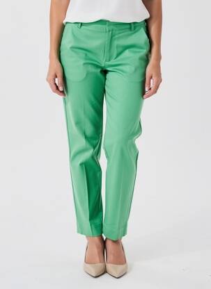 Pantalon chino închidere cu fermoar sub clapetă cu cârlig mărime normală verde SCOTCH & SODA femeie