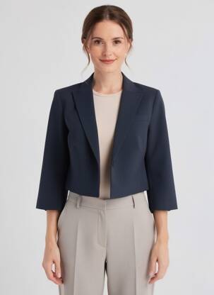 Sacou croială cambrată albastru BETTY BARCLAY femeie
