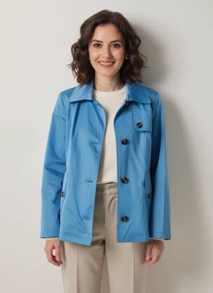 Jachete casual croială dreaptă albastru BETTY BARCLAY femeie