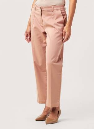 Pantalon drept mărime normală mărime normală roz PAKO LITTO femeie
