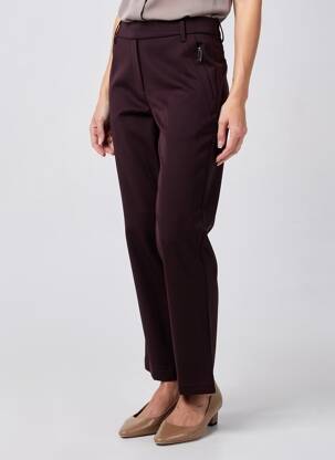 Pantalon slim talie elastică mărime normală violet GARDEUR femeie