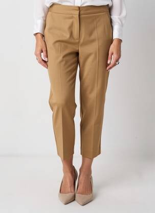 Pantalon 7/8 talie elastică mărime normală bej I BLUES femeie