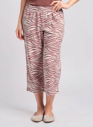 Pantalon 7/8 elasticitate mărime normală roz B.YOUNG femeie