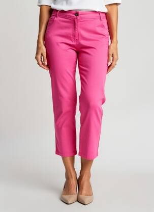 Pantalon trei sferturi elasticitate mărime normală roz AGATHE & LOUISE femeie