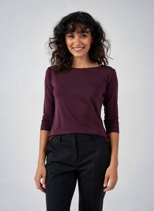 Tricou mâneci 3/4 mâneci 3/4 violet OTTOD'AME femeie