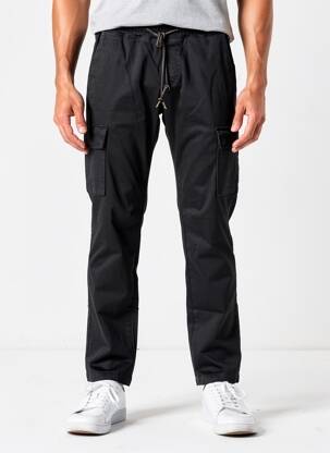 Pantalon cargo buzunare mărime normală negru SHOE bărbat