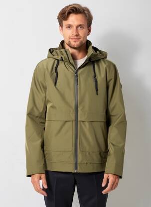 Parka mâneci lungi cu glugă verde TANTÄ bărbat