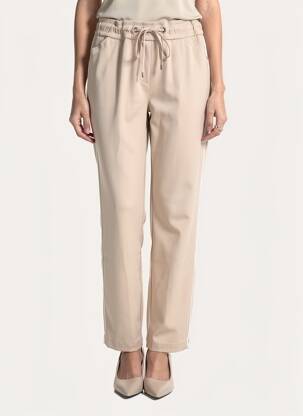 Pantalon slim talie elastică mărime normală bej CECIL femeie