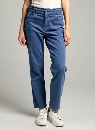 Pantalon slim mărime normală mărime normală albastru FREEMAN T.PORTER femeie