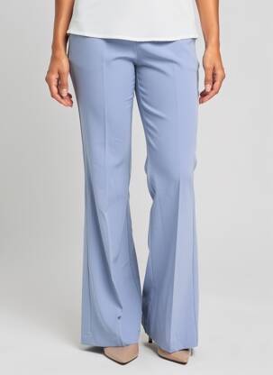 Pantalon evazat elasticitate talie înaltă albastru MARYLEY femeie