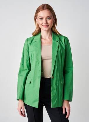 Sacou buzunare verde ANDY & LUCY femeie