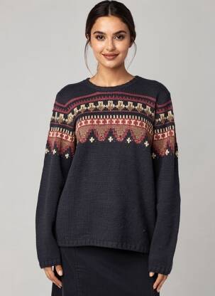 Pulover elasticitate mâneci lungi negru REDSOUL femeie