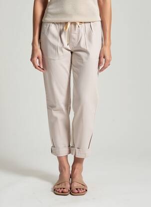 Pantalon 7/8 elasticitate mărime normală roz ALMANEGRA femeie