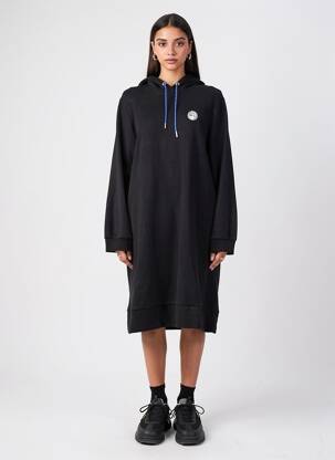 Rochie midi mâneci lungi mâneci lungi negru I.CODE (By IKKS) femeie