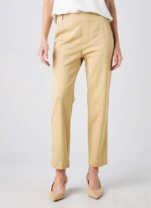 Pantalon drept elasticitate mărime normală bej YERSE femeie