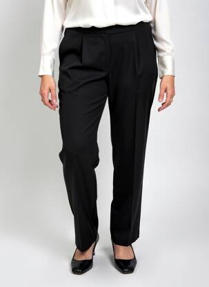 Pantalon drept elasticitate mărime normală negru KARTING femeie