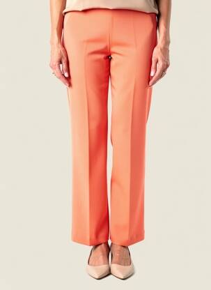 Pantalon drept elasticitate mărime normală roz SCORZZO femeie