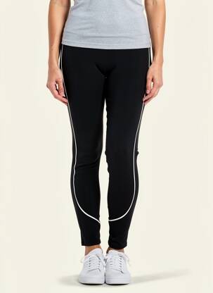 Colant efect material satinat mărime normală negru LANSTON SPORT femeie