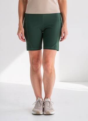 Pantalon de ciclism mărime normală mărime normală verde THE UPSIDE femeie