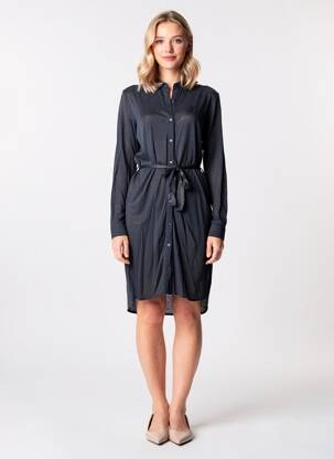Rochie midi mâneci lungi mâneci lungi gri MARIE-SIXTINE femeie