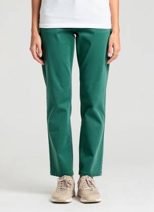 Pantalon drept elasticitate mărime normală verde I.CODE (By IKKS) femeie