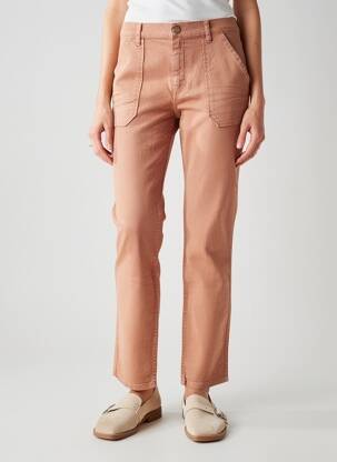 Pantalon drept elasticitate mărime normală maro HOD femeie