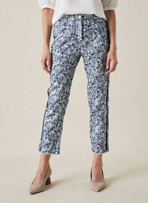 Pantalon 7/8 elasticitate mărime normală albastru HOD femeie