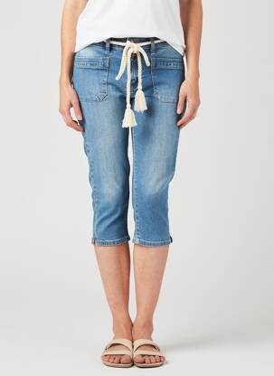 Corsar țesătură denim mărime normală albastru DEELUXE femeie