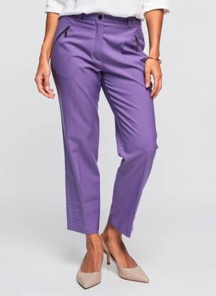 Pantalon 7/8 elasticitate mărime normală violet MULTIPLES femeie