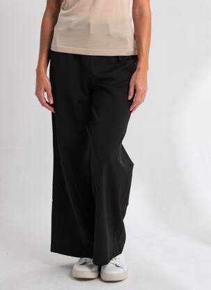 Pantalon larg buzunare mărime normală negru STREET ONE femeie