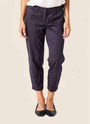 Pantalon 7/8 elasticitate mărime normală albastru PLEASE femeie