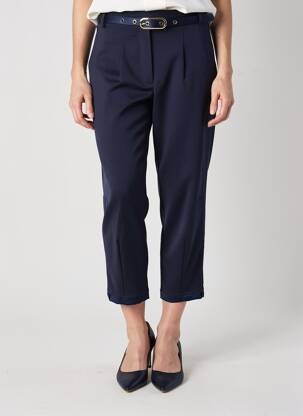 Pantalon 7/8 elasticitate mărime normală albastru IMPERIAL femeie