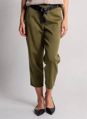 Pantalon 7/8 elasticitate mărime normală verde IMPERIAL femeie