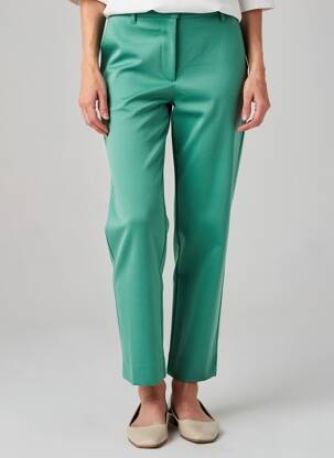 Pantalon slim elasticitate mărime normală verde SOAKED IN LUXURY femeie