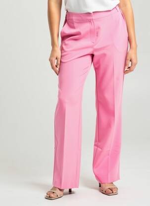 Pantalon drept elasticitate mărime normală roz HERZEN'S ANGELEGENHEIT femeie