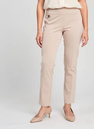 Pantalon slim elasticitate mărime normală bej JOSEPH RIBKOFF femeie