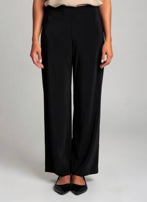 Pantalon drept elasticitate mărime normală negru JOSEPH RIBKOFF femeie