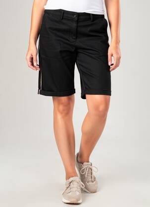 Bermudă talie cu cleme mărime normală negru MPC (MA PETITE CAPSULE) femeie