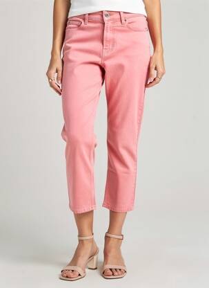 Pantalon 7/8 elasticitate mărime normală roz ONLY femeie