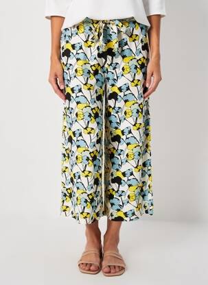 Pantalon 7/8 elasticitate mărime normală galben ZILCH femeie