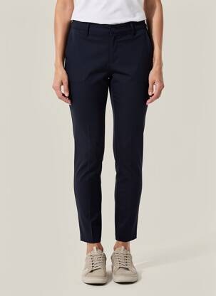 Pantalon slim elasticitate mărime normală albastru KAFFE femeie