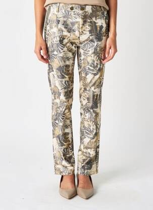 Pantalon drept elasticitate mărime normală verde FREEMAN T.PORTER femeie