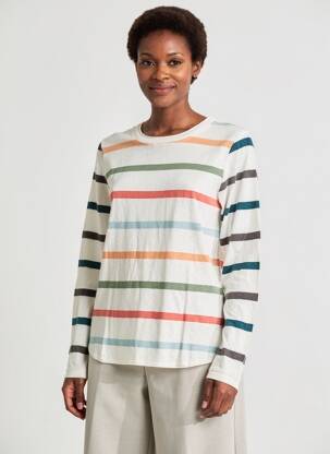 Tricou mâneci lungi mâneci lungi albastru WHITE STUFF femeie