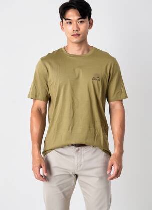 Tricou elasticitate mâneci scurte verde OXBOW bărbat