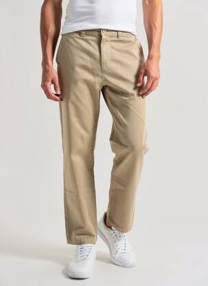 Pantalon chino elasticitate mărime normală bej OXBOW bărbat