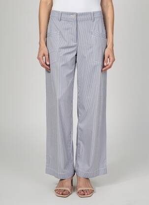 Pantalon drept elasticitate mărime normală albastru PAKO LITTO femeie